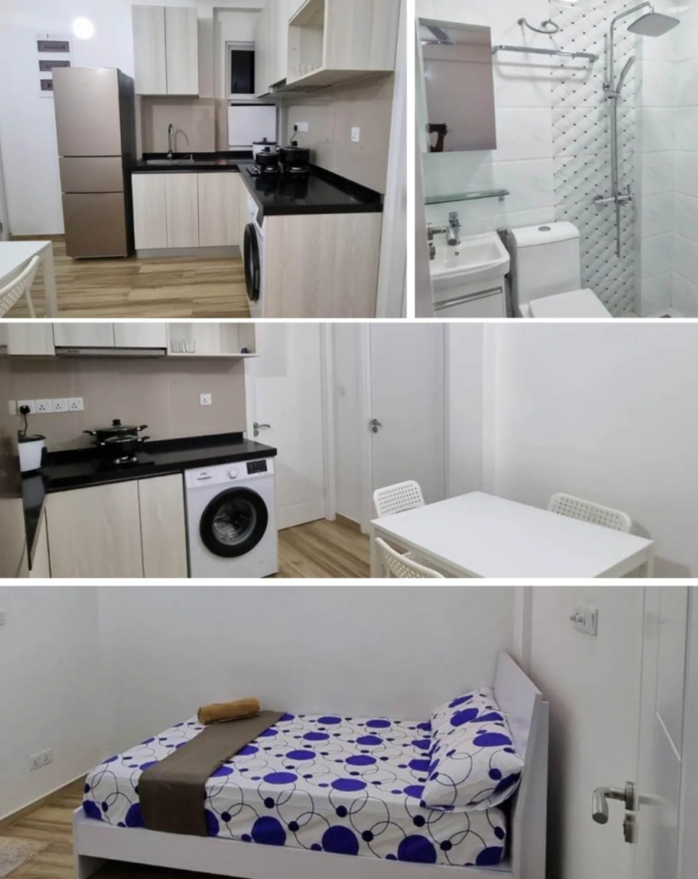 Apartment for Daily Rent in Male' (1 & 2 Room, AC)